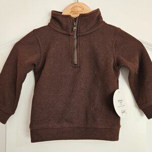 Kapital K 1/4 Zip Sweater -Elbow Patches